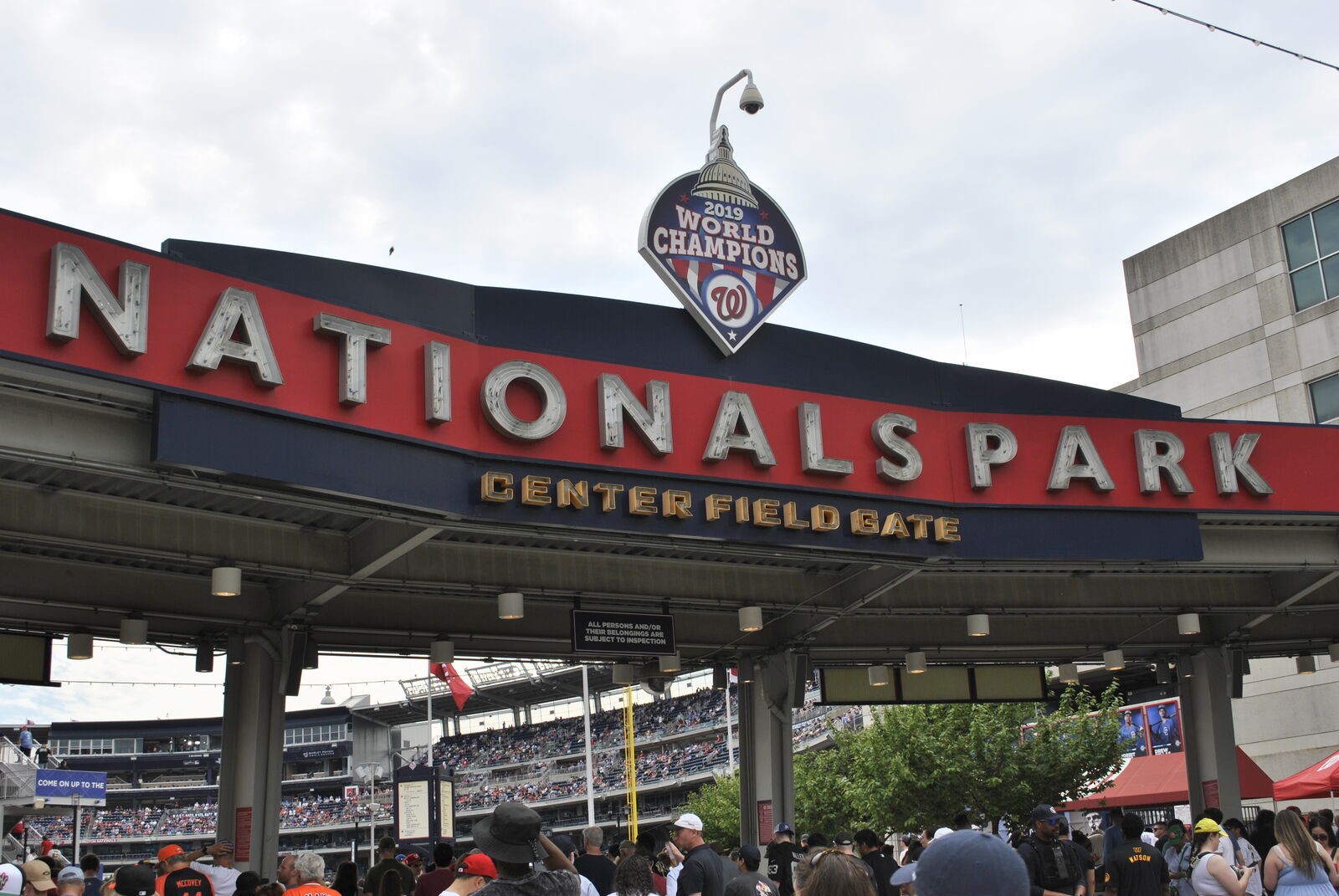 Inside Nationals Park